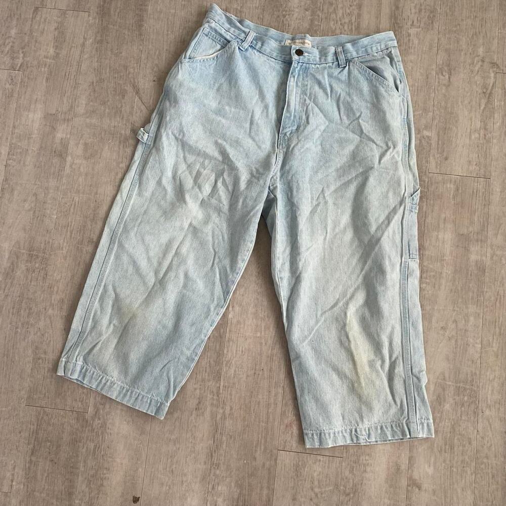 Vintage y2k light blue denim jeans